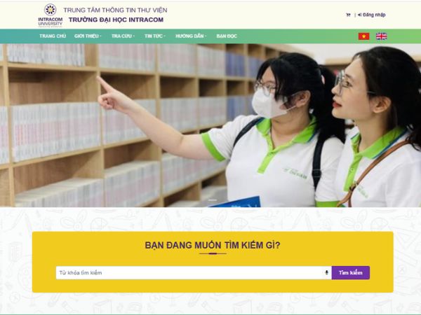 Thư viện số Intracom – Nền tảng học tập hiện đại cho sinh viên